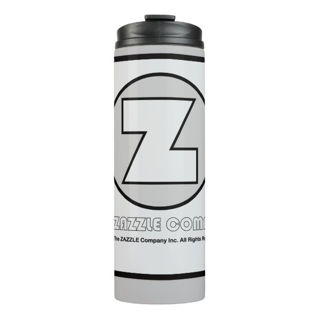 Garrafa Térmica (Zazzle) Brand Logo Tumbler  (Frente)