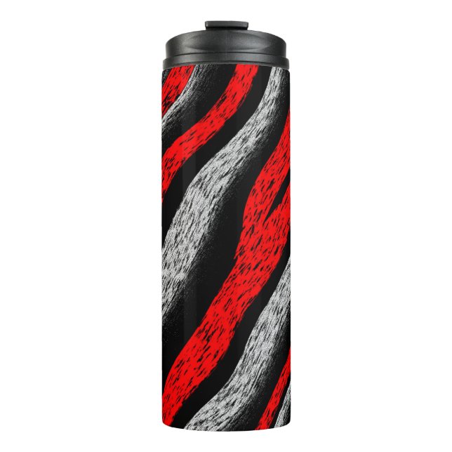 Garrafa Térmica Zebra Pattern (Frente)
