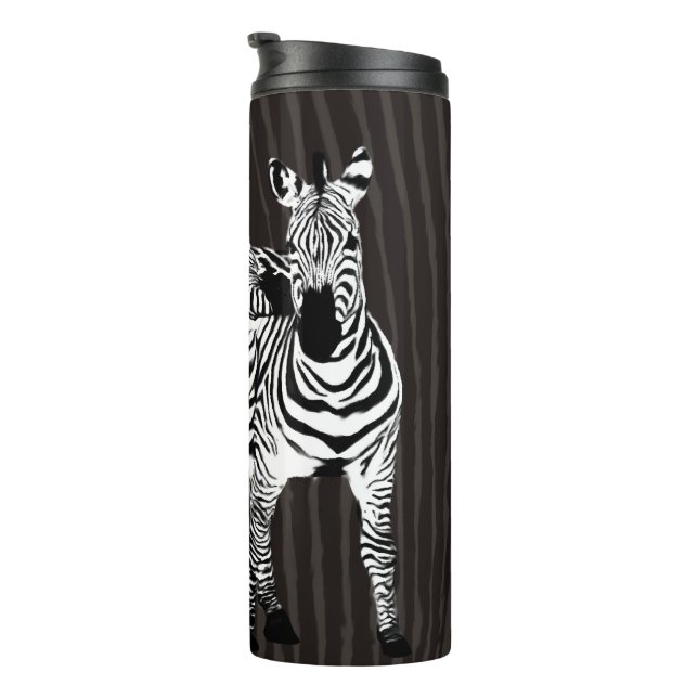 Garrafa Térmica Zebra Play (Rotação à direita)