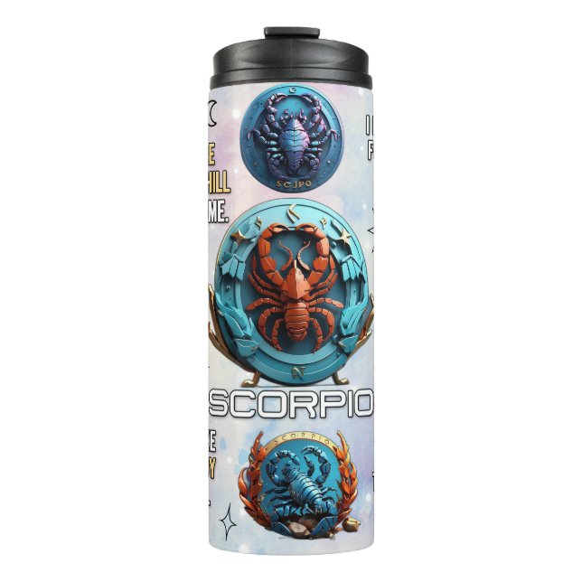 Garrafa Térmica Zodiac/Scorpio Cuto (Frente)