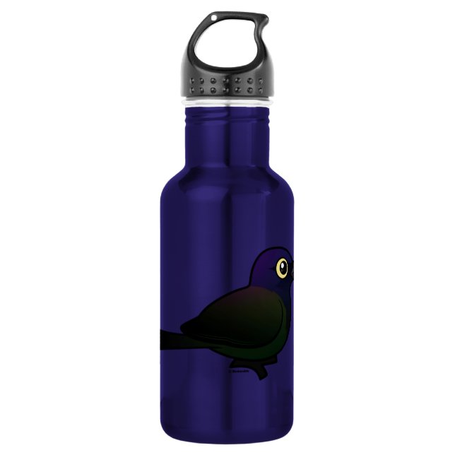 Garrafa Terra comum Grackle de Birdorable (Frente)