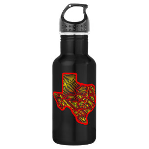 Garrafa Texas Scribbleprint