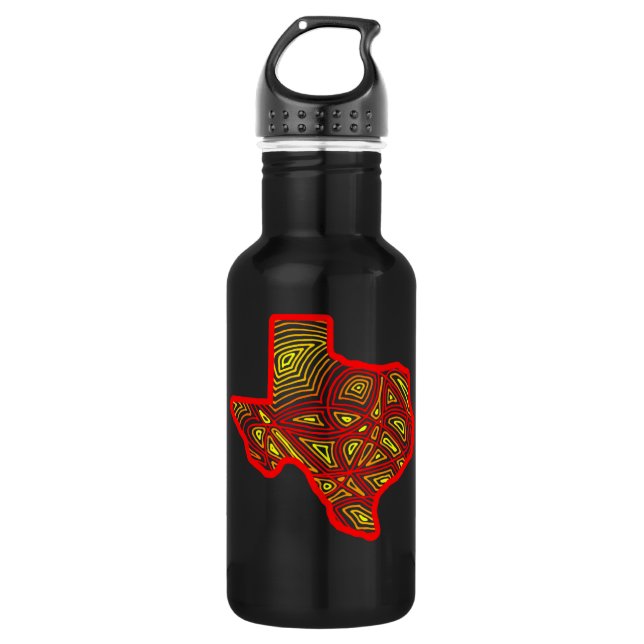 Garrafa Texas Scribbleprint (Frente)
