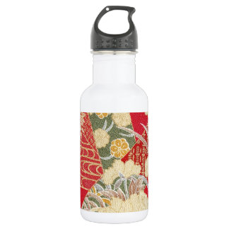 Garrafa Têxtil KIMONO Japonês, Padrão Floral