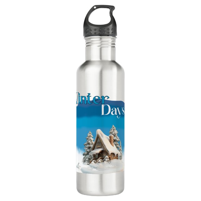 Garrafa The Winter Days December Christmas  (Frente)