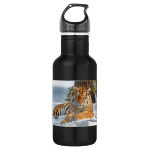 Garrafa Tigre na neve