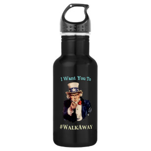 Garrafa Tio Sam Quer Que Você #WalkAway