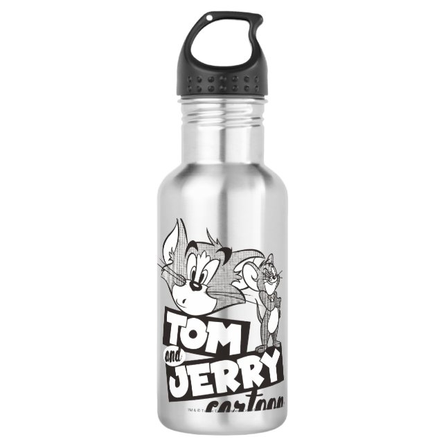 Garrafa Tom E Jerry | Cartoon Tom E Jerry (Frente)