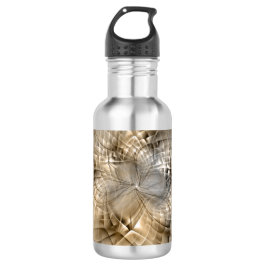 Garrafa Tons da Terra Textura de Arte Fractal Moderna Abst