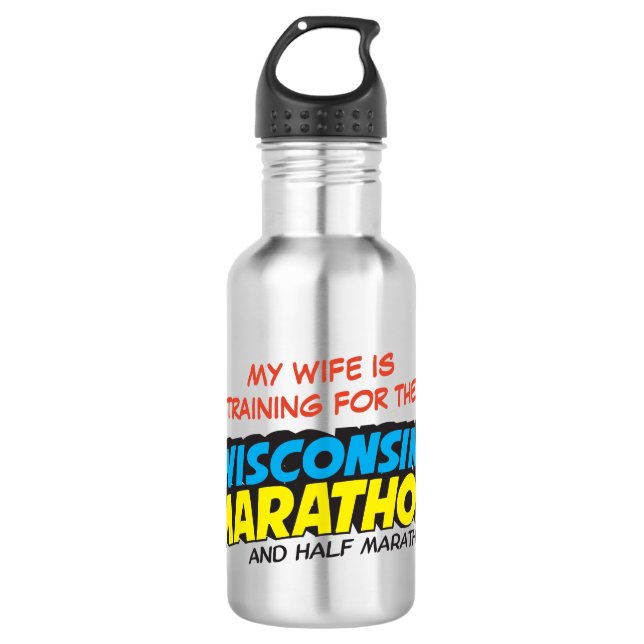 Garrafa Treinamento da maratona de Wisconsin (Frente)
