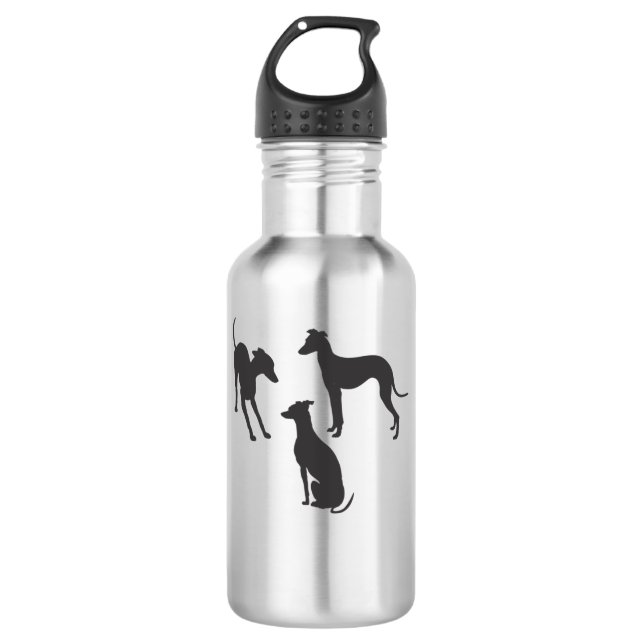 Garrafa Três galgos italianos (Frente)