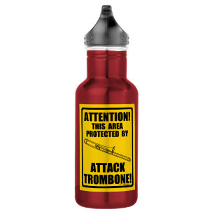 Garrafa Trombone de ataque