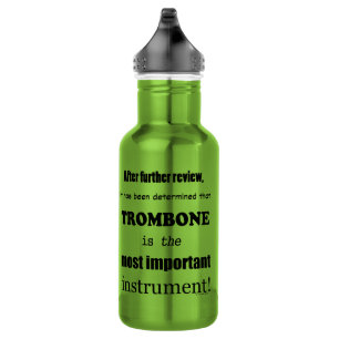 Garrafa Trombone - Instrumento mais importante