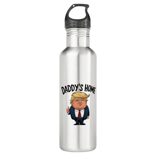 Garrafa Trump Papai Está em Casa  (Frente)
