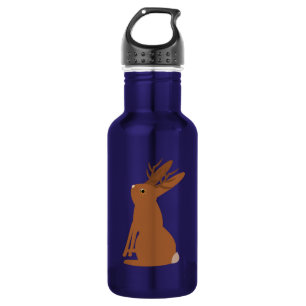 Garrafa Truque ou tratamento de Jackalope do Halloween