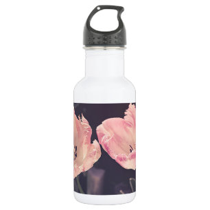 Garrafa Tulipas Lindas em Flor - Personalizado