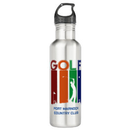 Garrafa Tumbler personalizado com o tema Golf - Name&Golf
