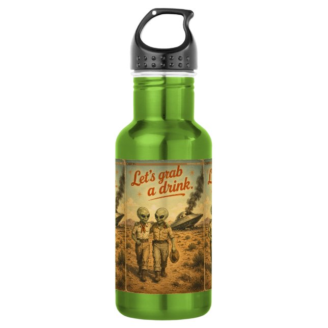 Garrafa UFO Roswell 40-50s (Frente)