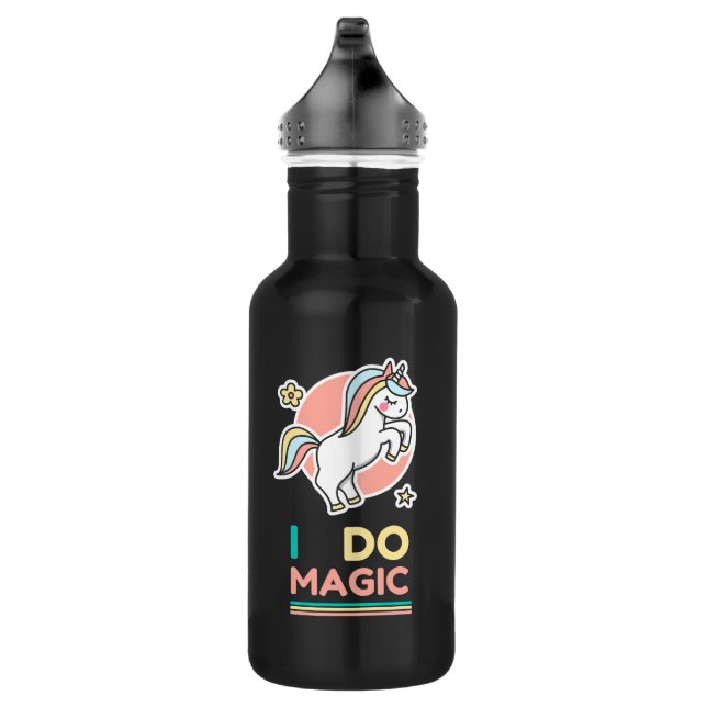 Garrafa Unicórnio - Eu faço magia (Direita)
