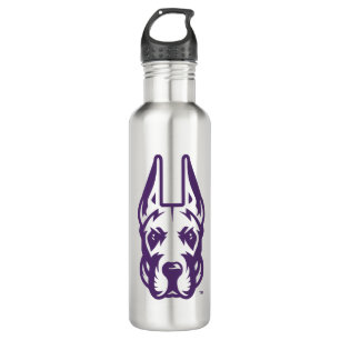 Garrafa Universidade de Albany Great Dane Mascot Head