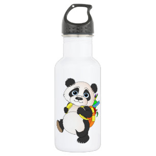 Garrafa Urso de panda com trouxa