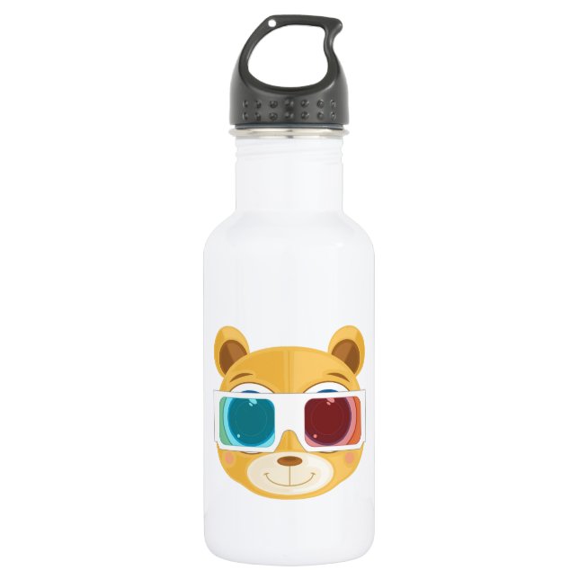 Garrafa Urso de Teddy - 3D (Frente)