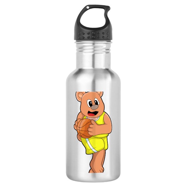 Garrafa Urso no Basquete (Frente)
