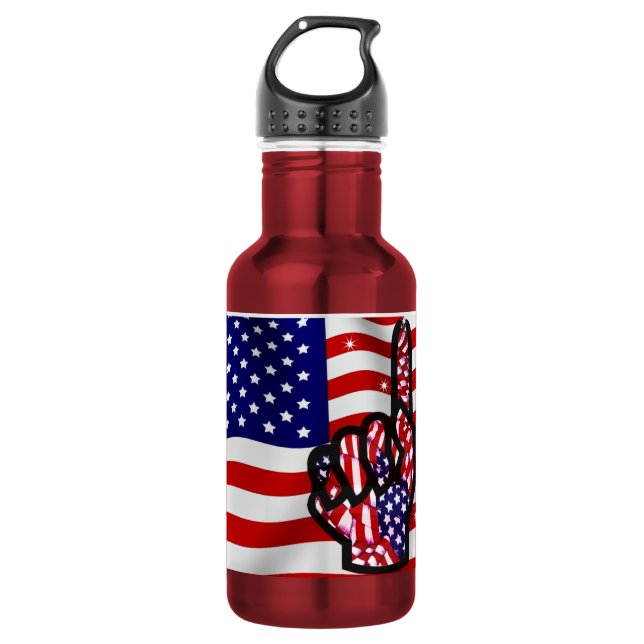 Garrafa USA#1_Frasco de Liberdade (Frente)