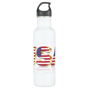 Garrafa USA Flag Water Bottle Estados Unidos