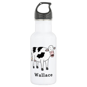 Garrafa Vaca Cuja Personalização Personalizada É Feita De 