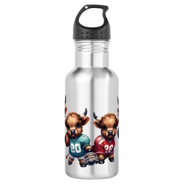 Garrafa Vacas e Futebol das Highland (Frente)