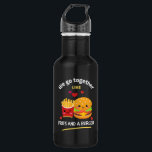 Garrafa Vamos juntos como Fries e Besties Burger BFF<br><div class="desc">Quer queiras combinar com o teu melhor amigo ou com o teu parceiro esta garrafa de água "Vamos juntos como batatas fritas e hambúrgueres" é perfeita para isso. É uma ideia excelente para o Dia do Namorados ou apenas para se sentir perto do seu melhor amigo.</div>