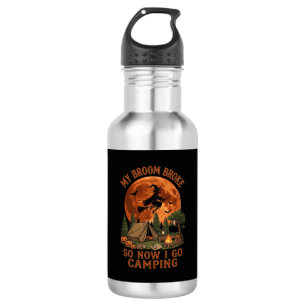 Garrafa Vassoura Quebrou Halloween Bruxa Camping Tenda Fog