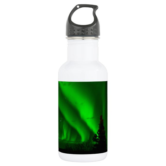 Garrafa verde aurora-borealis (Frente)