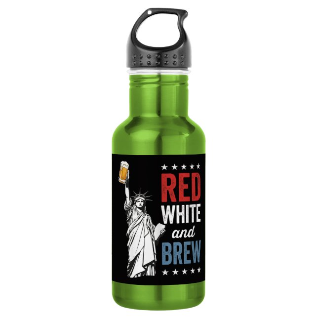 Garrafa Vermelho Branco e Cerveja 250º Aniversário (Frente)