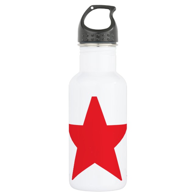 Garrafa Vermelho da estrela 2 (Frente)