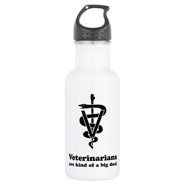 Garrafa Veterinários são uma grande coisa (Frente)