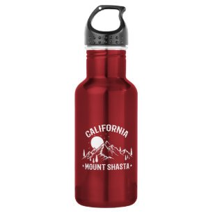 Garrafa Viagem Antiga Monte Shasta Califórnia