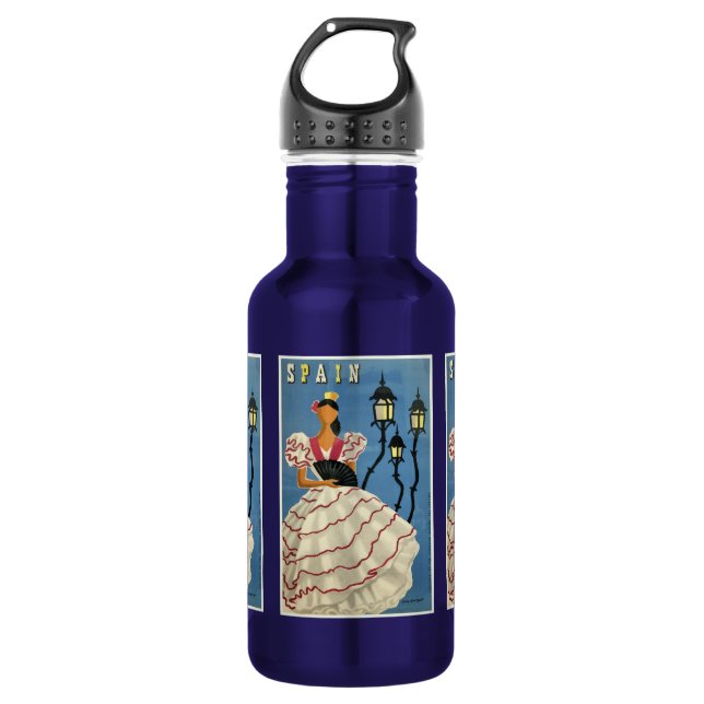 Garrafa Viagens vintage espanha (Frente)