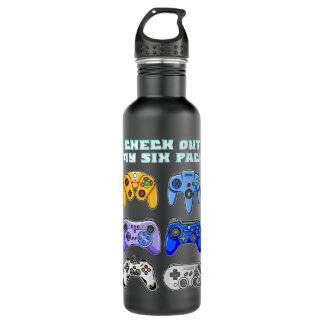 Garrafa Videos games Engraçados Jogadores Vejam Meu Pacote