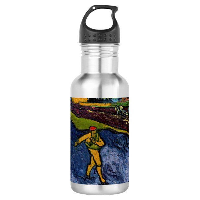 Garrafa Vincent van Gogh - A Chuva: Fora de Arles (Frente)