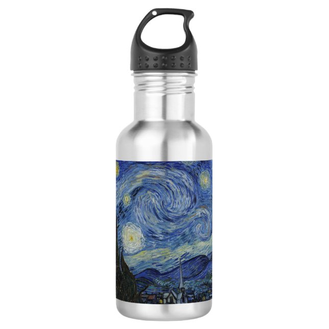 Garrafa Vincent Van Gogh Starry Night (Frente)