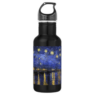 Garrafa Vincent Van Gogh Starry Night Sobre O Ródano
