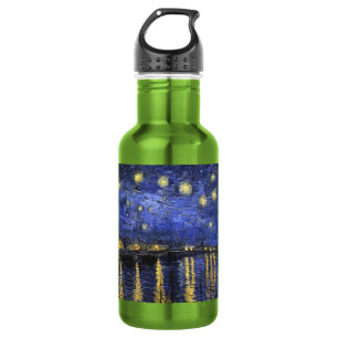 Garrafa Vincent Van Gogh Starry Night Sobre O Ródano