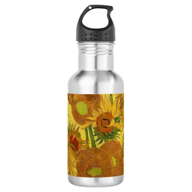 Garrafa Vincent van Gogh - Vase com Quinze Girassóis (Frente)