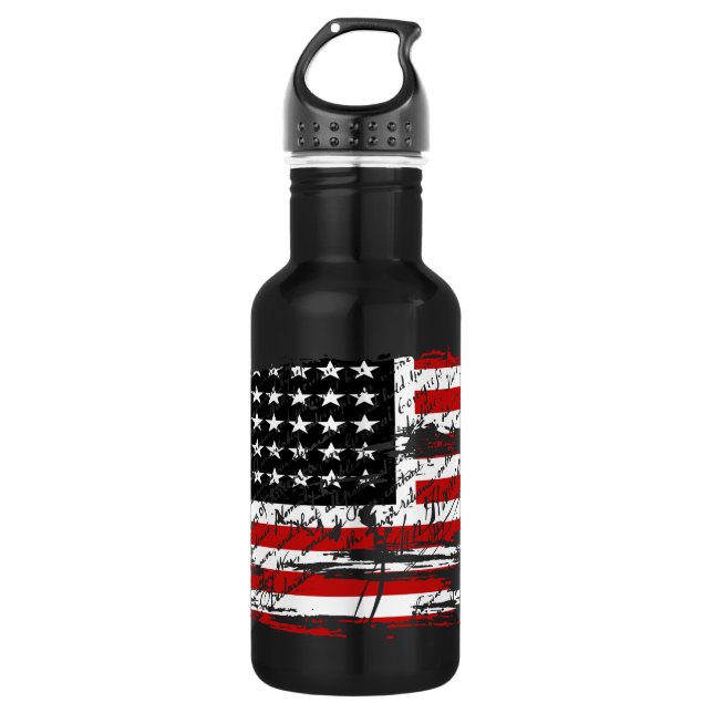 Garrafa Vintage American Flag (Frente)