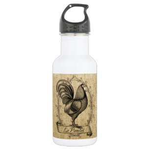 Garrafa Vintage Chicken Burlap