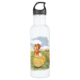 Garrafa Vintage Little Bo Peep Rima Infantil Mãe Gansa