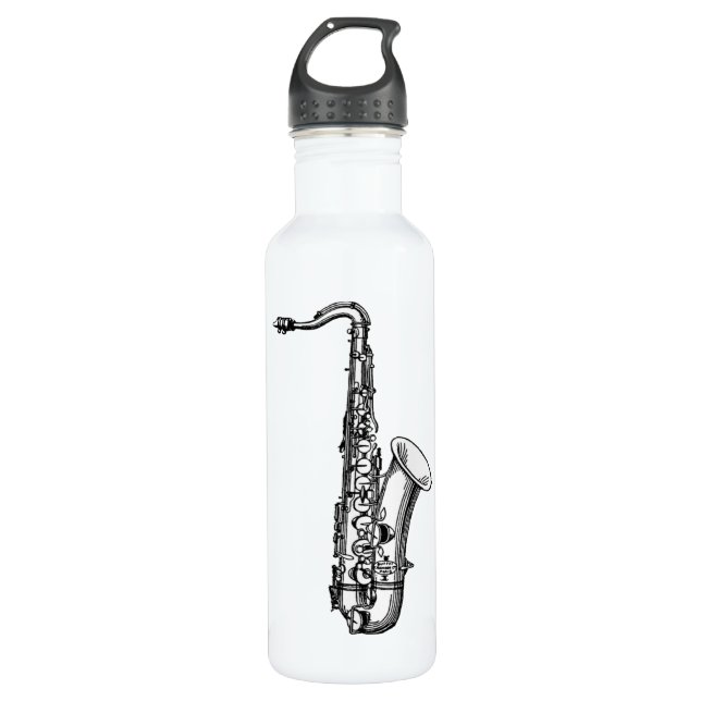 Garrafa Vintage Saxaphone (Frente)