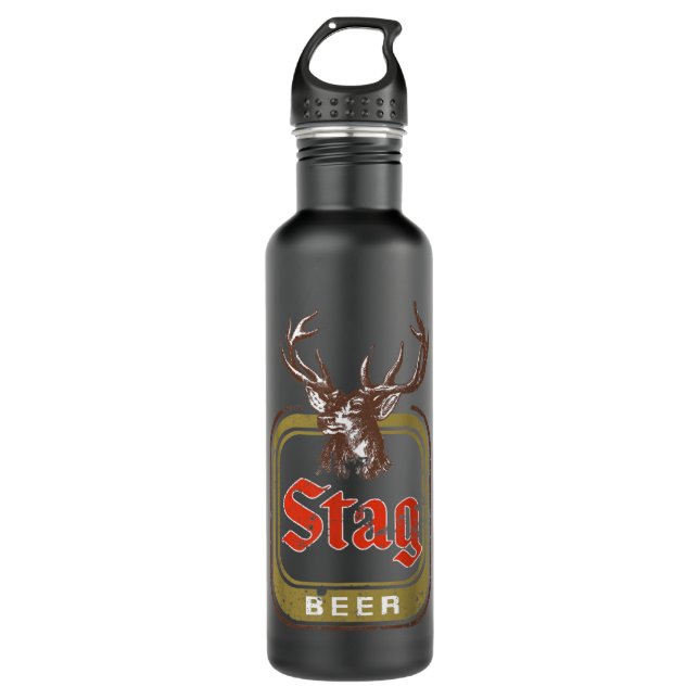 Garrafa Vintage Stag Beer  (Frente)